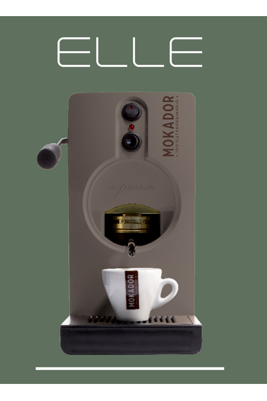 Mokador ELLE Pod coffee machine 