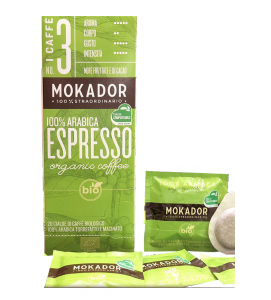 100% ARABICA BIO Prémium kávé ESE eszpresszó POD