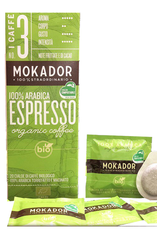100% ARABICA BIO Premium Coffee ESE Espresso Pod
