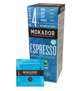 Koffeinmentes eszpresszó kávé ESE Espresso Pod