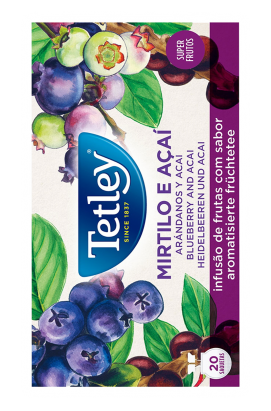 Blueberries and Acai Tea Premium Tetley
